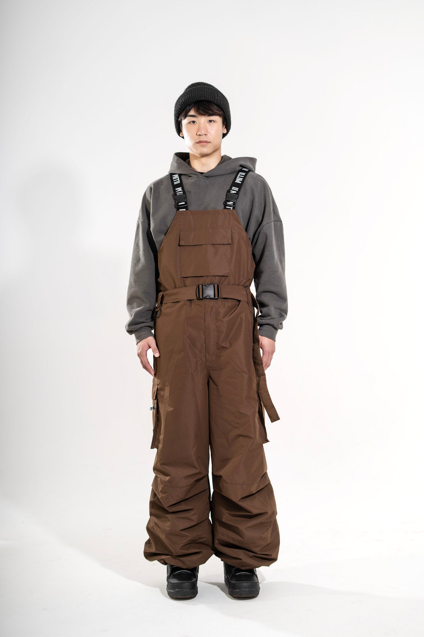 OVERSIZED SNOW BIB PANTS