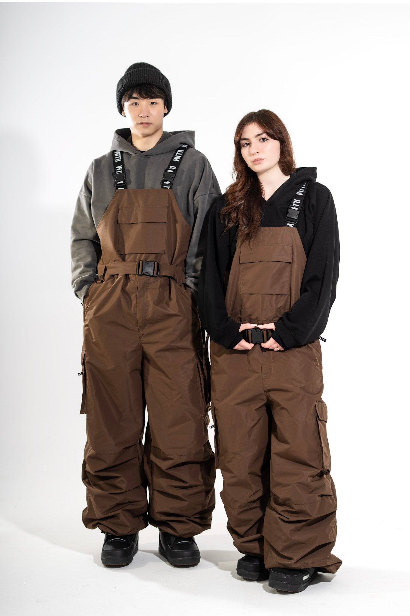 OVERSIZED SNOW BIB PANTS