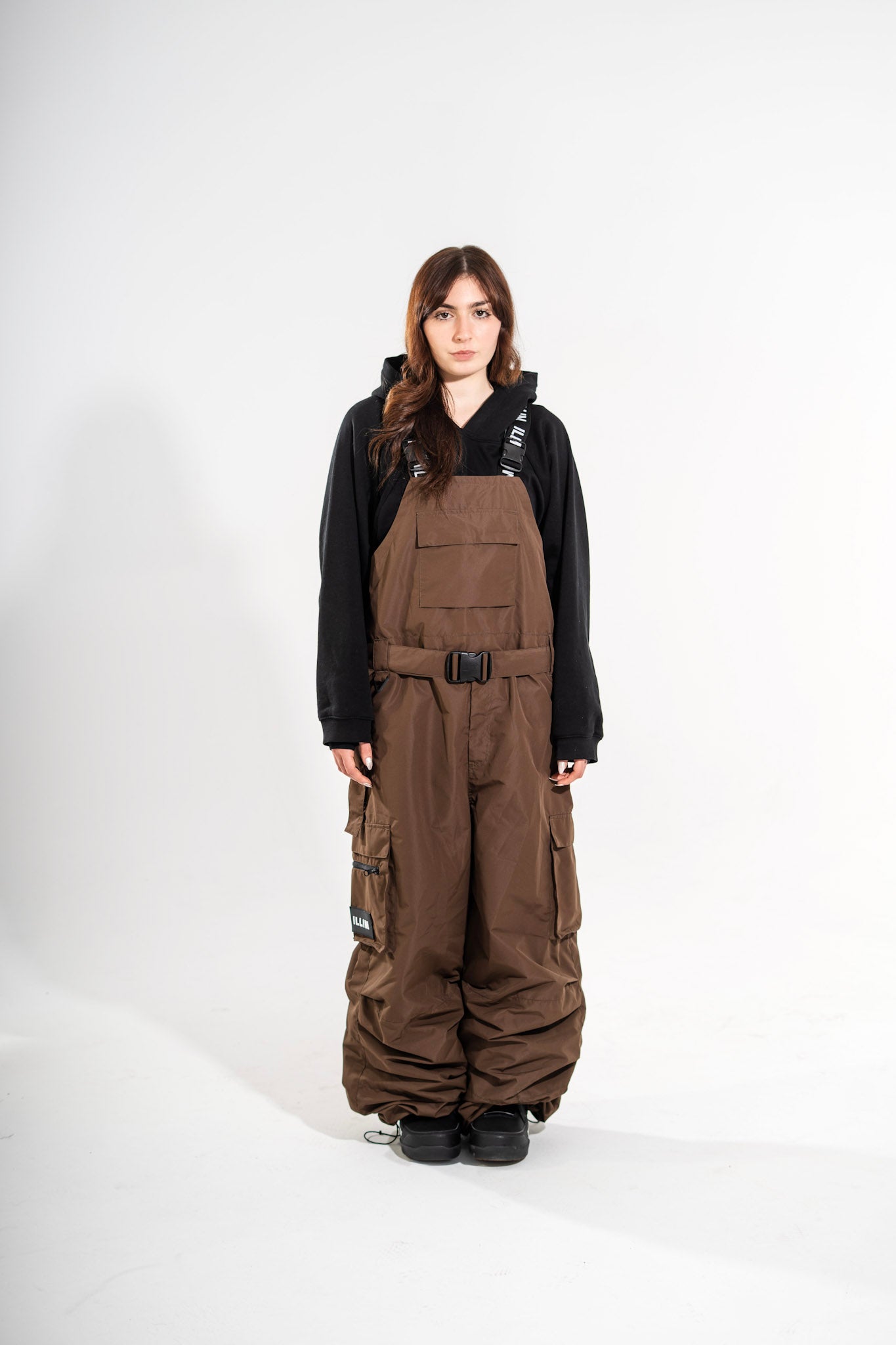 OVERSIZED SNOW BIB PANTS