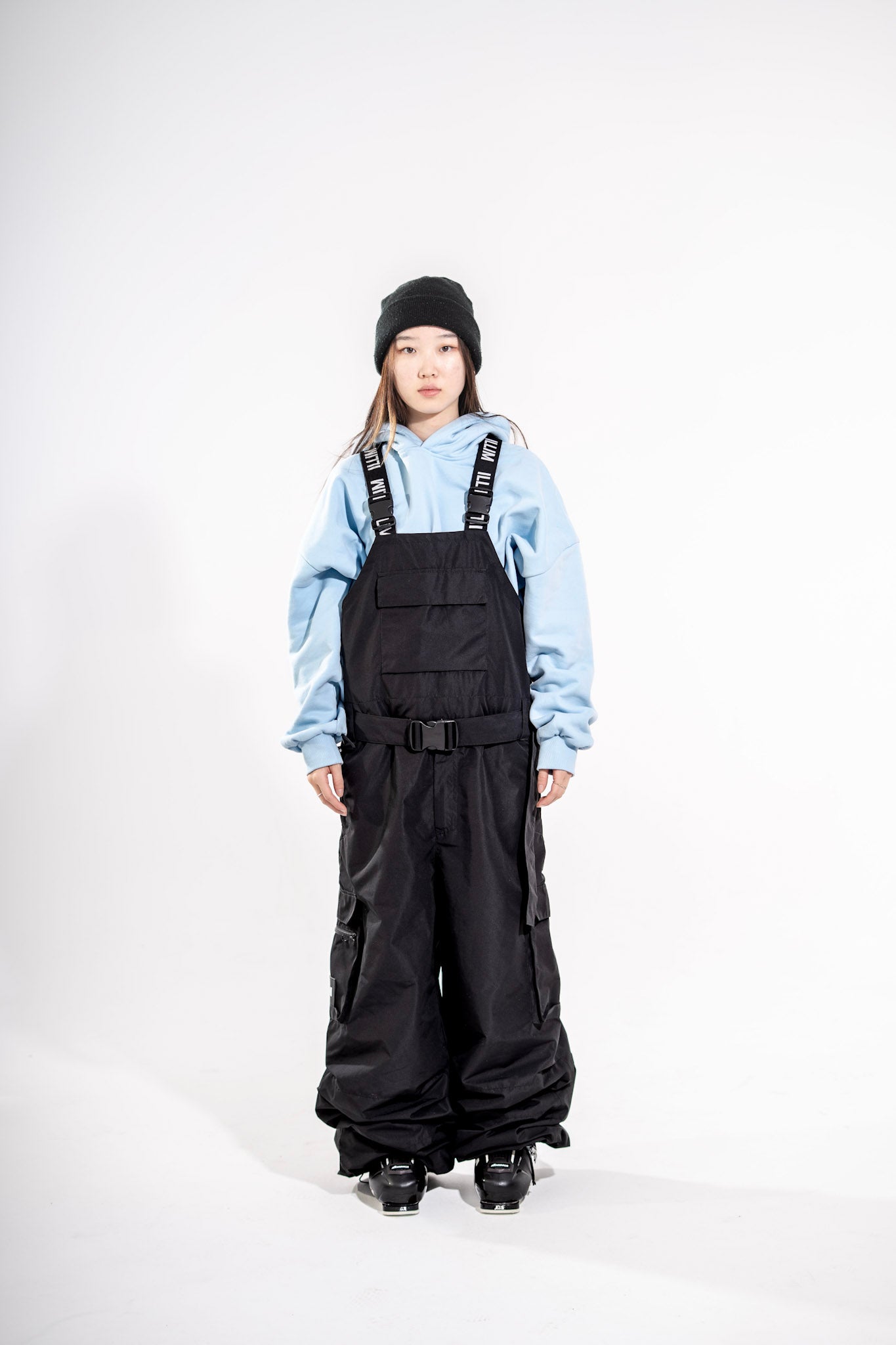 OVERSIZED SNOW BIB PANTS