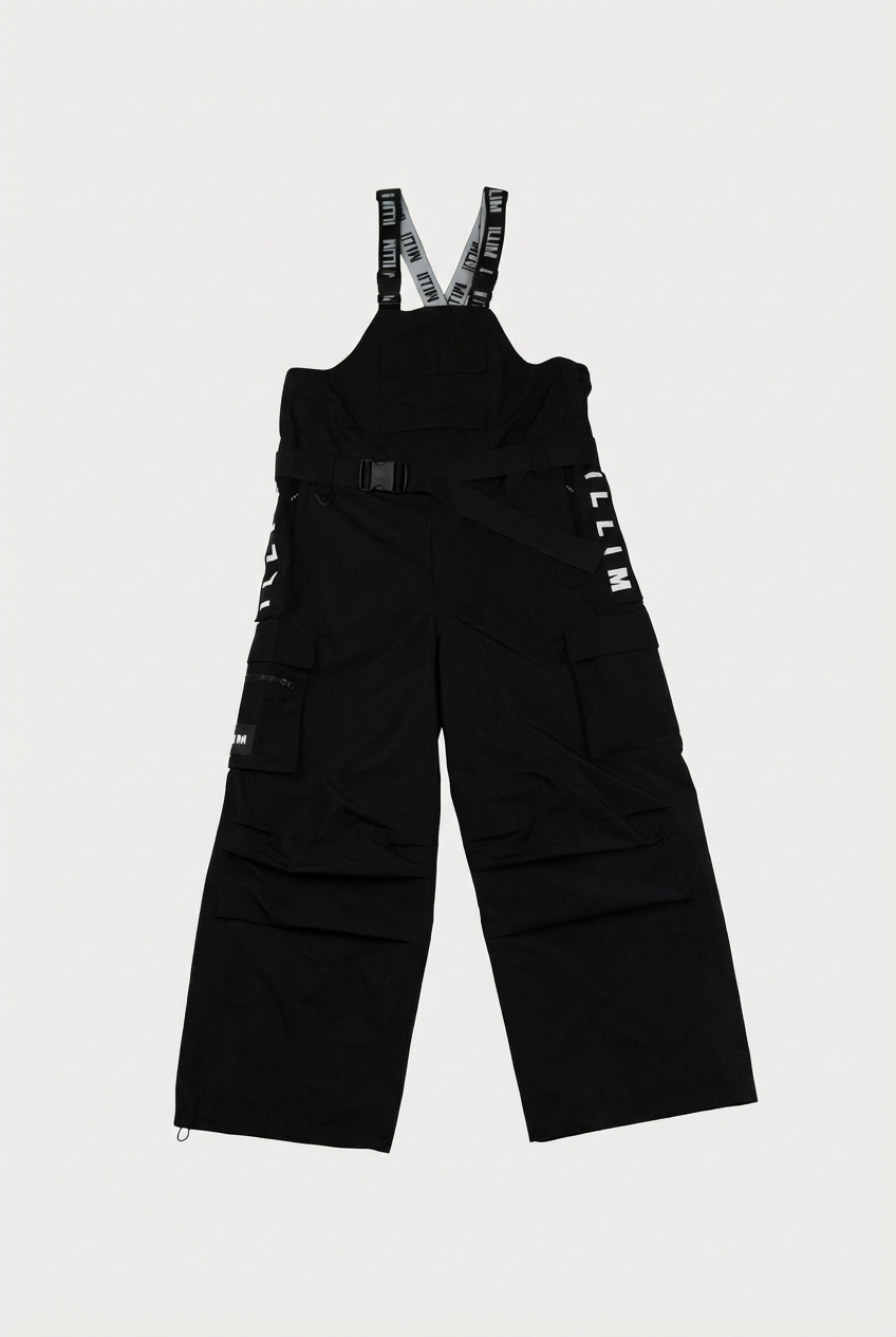 OVERSIZED SNOW BIB PANTS
