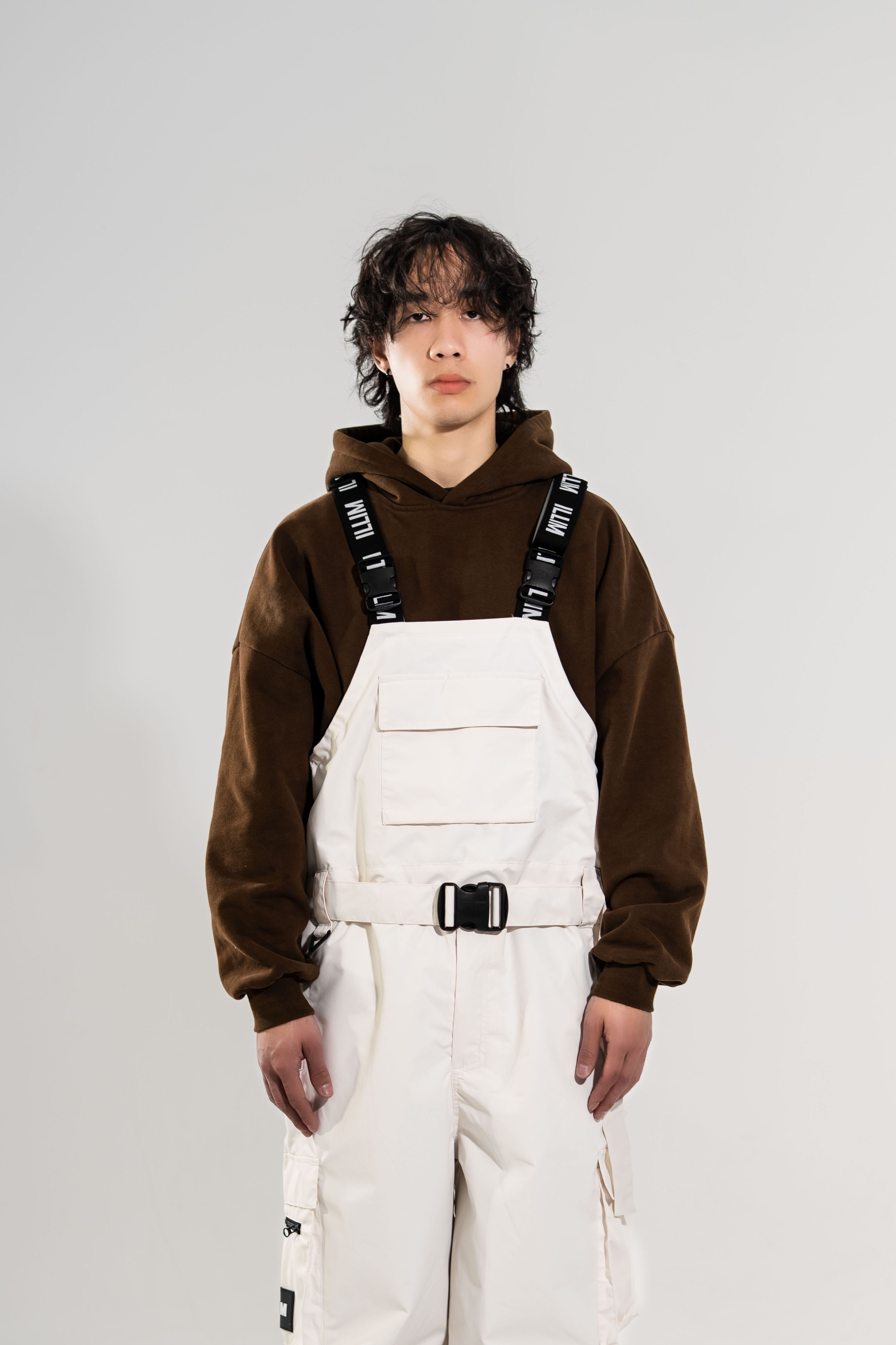 OVERSIZED SNOW BIB PANTS
