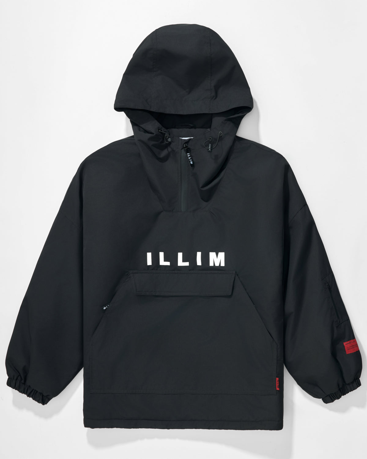 PULLOVER SHELL JACKET - Black 1