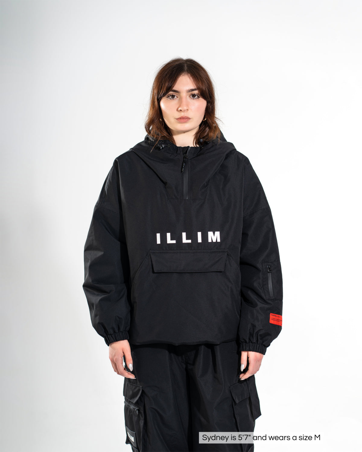 PULLOVER SHELL JACKET - Black 4