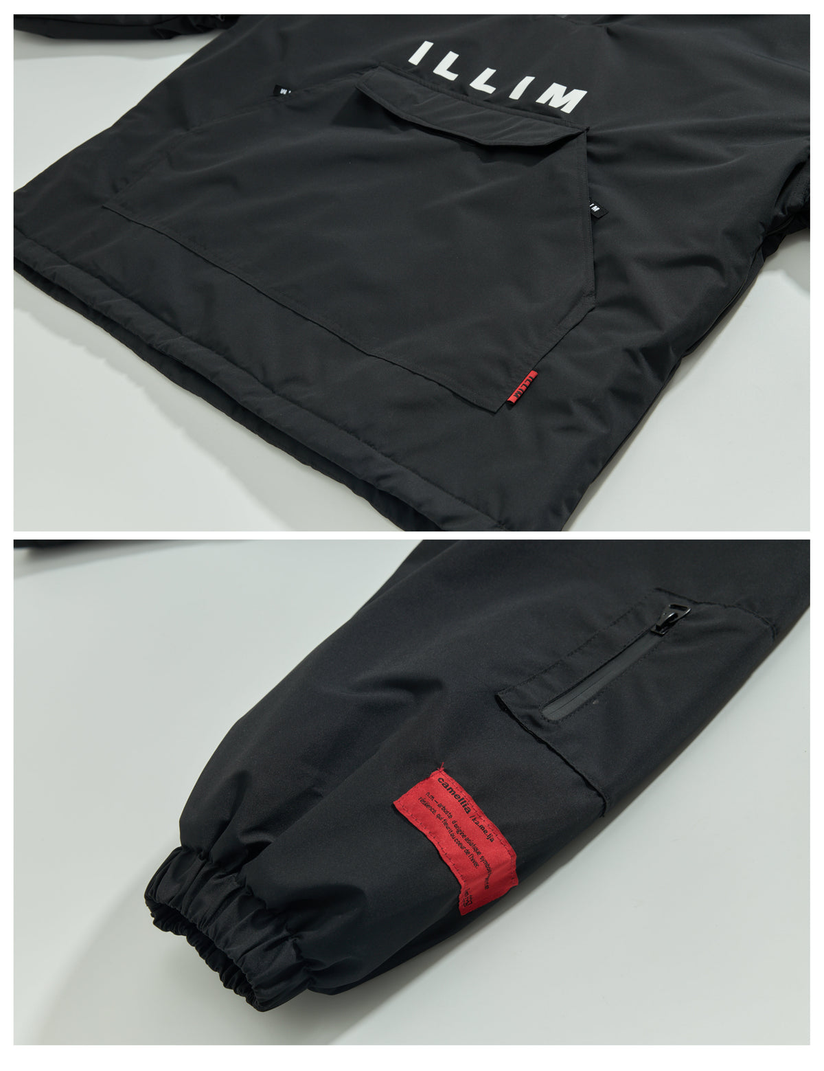 PULLOVER SHELL JACKET - Black 6